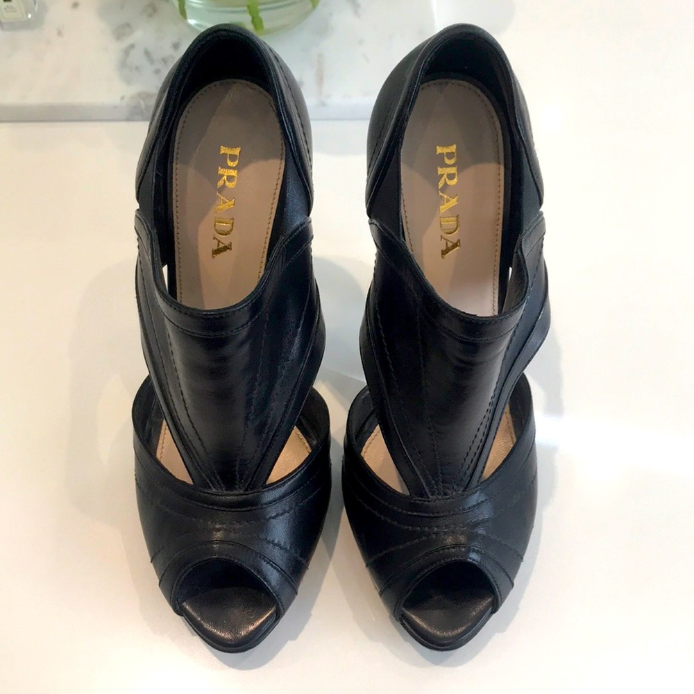 Prada high heel pumps